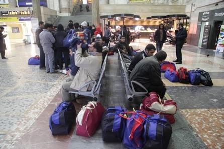 Emergenza profughi a Milano Centrale