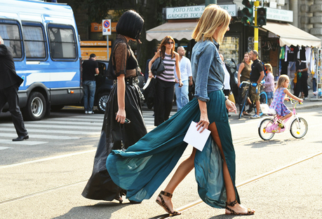 gonnelunghe abbinamenti gonne lunghe che arrivano alle caviglie come indossare le gonne lunghe abbinamenti gonne lunghe how to wear long skirt fashion blogger italiane colorblock by felym blog di moda di mariafelicia magno fashion blogger italiane milano mariafelicia magno fashion blogger di colorblock by felym come abbinare la gonna lunga gonne lunghe di tendenza per la primavera estate 2014 