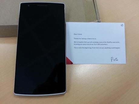 I primi OnePlus One sono arrivati, ma hanno qualche problema