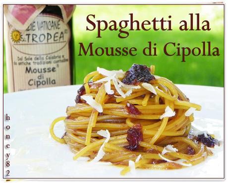 SPAGHETTI ALLA MOUSSE DI CIPOLLA