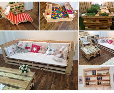 Cosa puoi creare con i pallet?