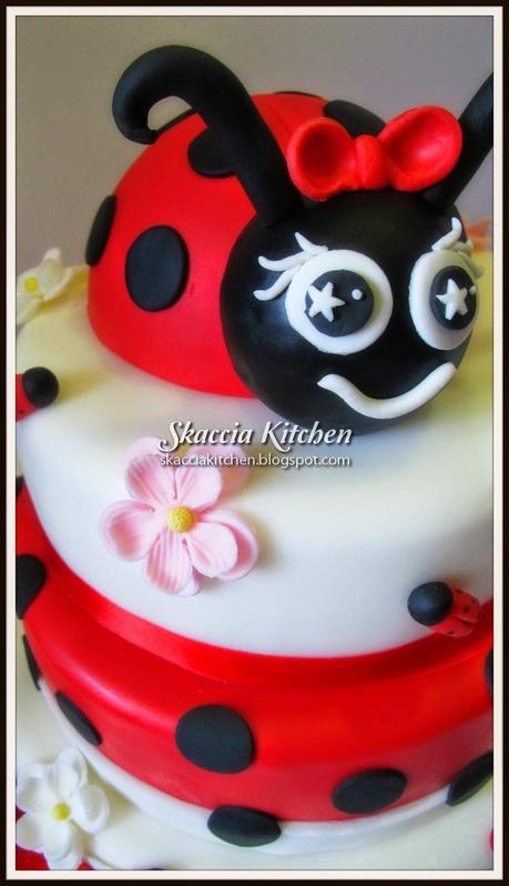 Ladybug Cake