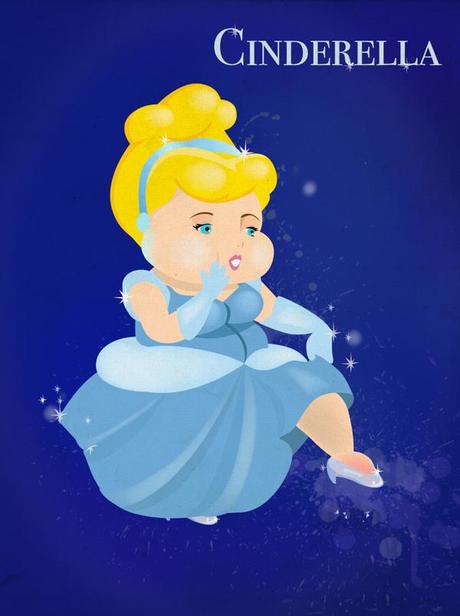  The Chubby Disney Princesses  Cinderella