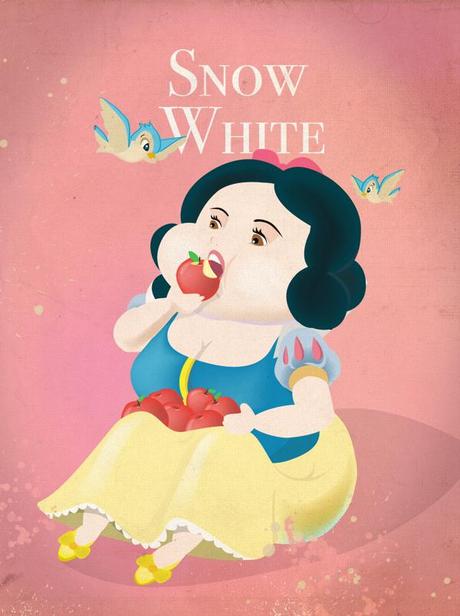  The Chubby Disney Princesses Snow White