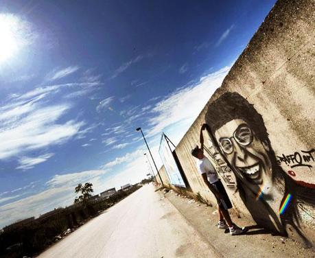 Giancarlo vive, Raffo graffiti