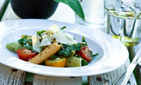 pasta-pomodorini-rucola-ricotta