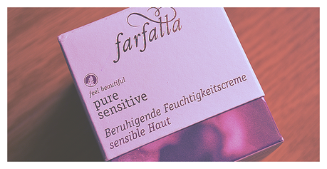 REVIEW: Crema Viso PURE SENSITIVE - FARFALLA