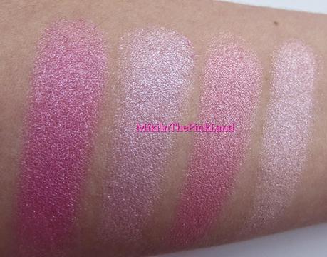 Shimmer Cubes The Body Shop Swatches & Review
