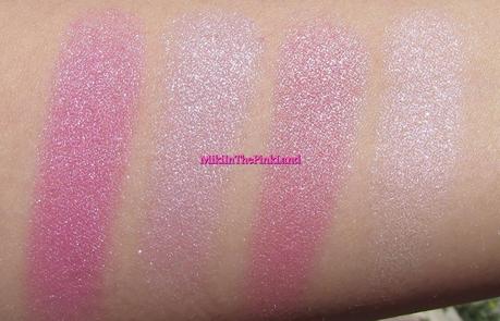 Shimmer Cubes The Body Shop Swatches & Review