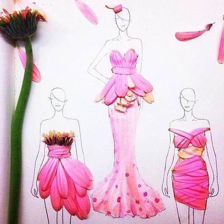 Clever-Fashion-Illustrations-With-Real-Flower-Petals-As-Clothes-1__605
