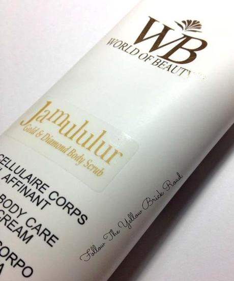 [Review World of Beauty]:Jamululur Gold & Diamond Body Scrub