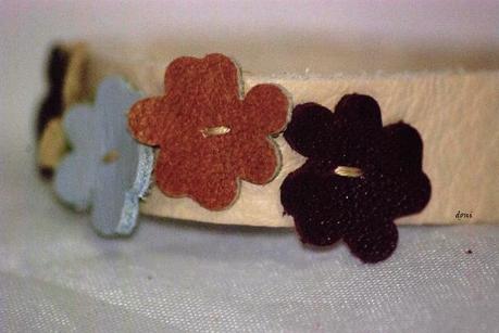 bracciale in pelle - dett