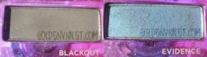 Evidence Blackout Urban Decay eyeshadow