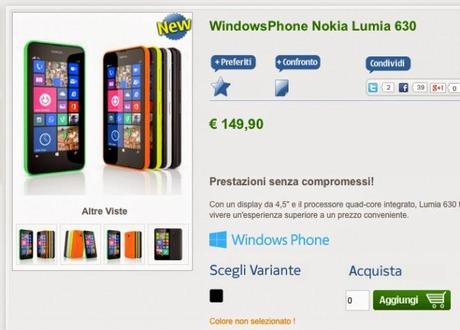 Nstore comunica la disponibilità del Nokia Lumia 630