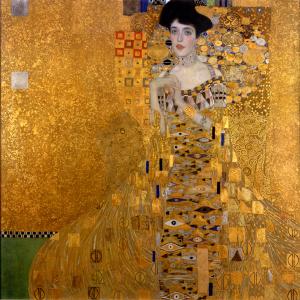Klimt,, Portrait of Adele Bloch-Bauer - 1907