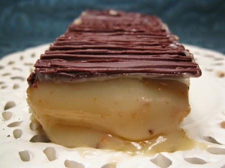 Quadrotti al Caramello e cioccolato