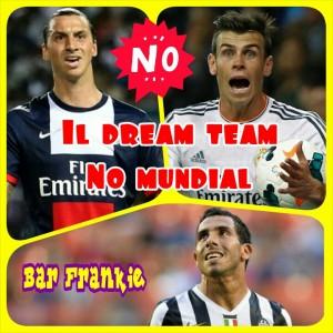 Ibra, Bale e Tevez, tre grandi campioni che non disputeranno i mondiali