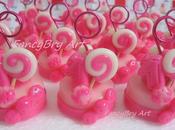 Mini-mini cake Primo compleanno Variante rosa/fucsia