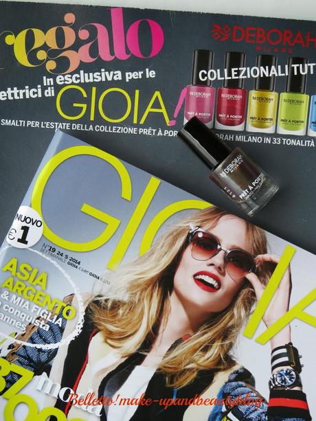 Edicolando in bellezza: mascara Lancome Hypnose Drama in omaggio con Grazia + smalto Deborah Pret-à-Porter in omaggio con Gioia!!!