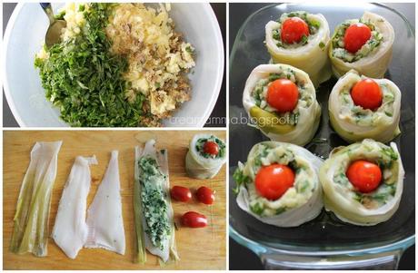 Turbanti di platessa in salsa di carote e zenzero