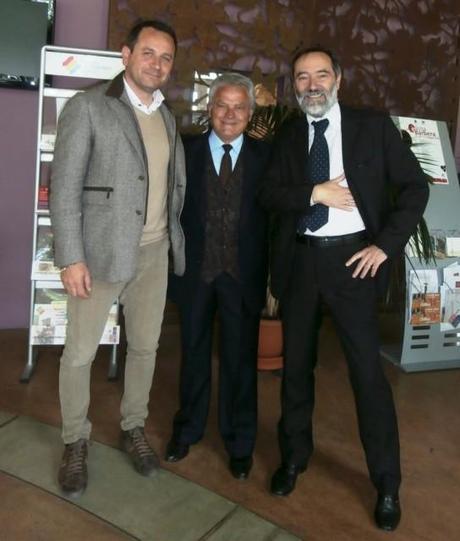 i rispettivi sindaci con uno dei primi cancellaresi emigrato a nizza 544x640