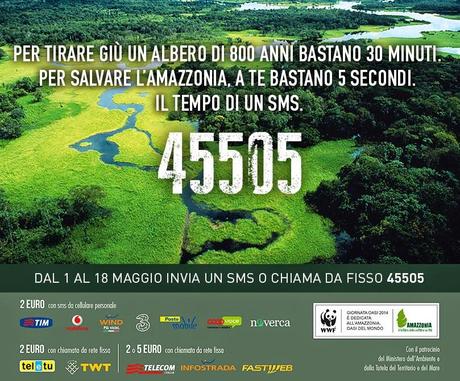 Natura in festa per l'Amazzonia nelle Oasi WWF