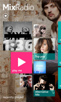 Nokia MixRadio | Disponibile un'aggiornamento per i device Lumia WP8.