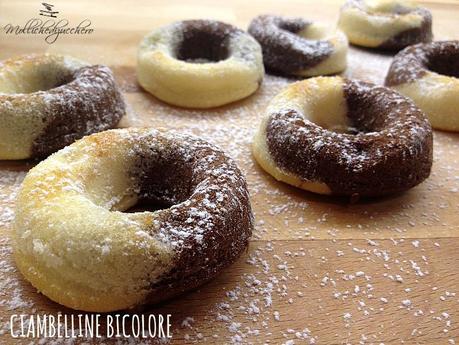 ciambelline bicolore