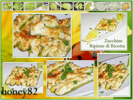 ZUCCHINE RIPIENE DI RICOTTA