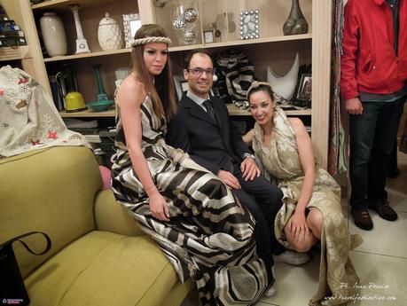 I tendaggi di Maricò in un elegante Trunk show a suon di sax