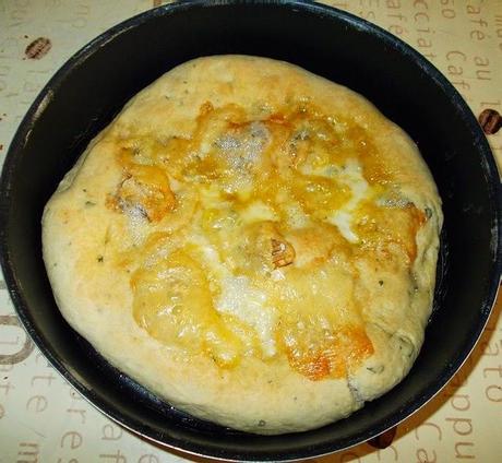 Focaccia con la salvia