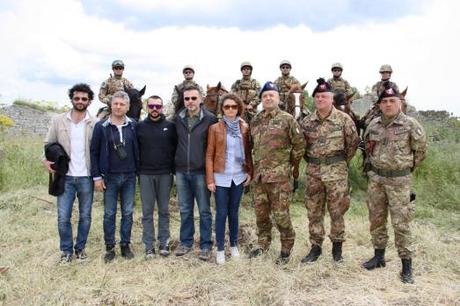 Andria/ Poligono “Torre di Nebbia”. Il Comandante COMFOTER in visita alla “Pinerolo” impegnata nella “Lux Ignis”