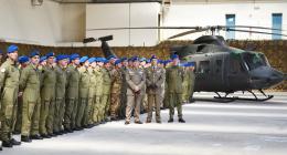 Lamezia Terme/ caserma “Carmine Calò”. Il Comandante COMFOTER visita il 2° Reggimento Aviazione dell’Esercito “Sirio”