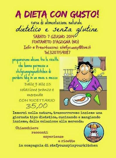 Corso di cucina dietetica e senza glutine - a dieta con gusto!