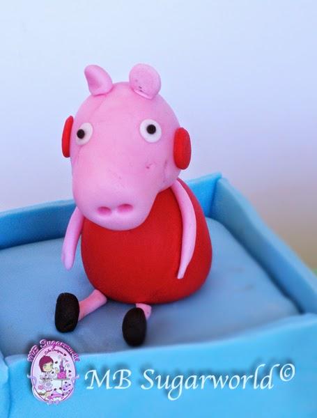 torta trenino Peppa Pig