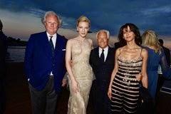 Graydon Carter, Cate Blanchett, Giorgio Armani, Sophie Marceau