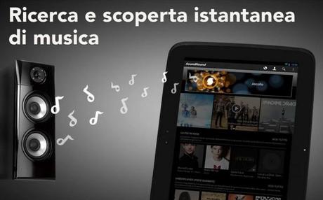 soundhound 6 home insert 600x374 SoundHound riceve un importante aggiornamento applicazioni  soundhound news applicazioni 