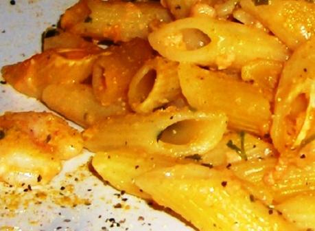 Pennette al salmone con curry (2)