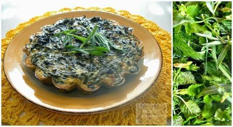 Frittata alle erbe or Wild herb frittata