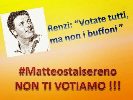 Non votate i buffoni!