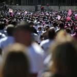 “Race for cure”, in 70mila a Roma alla corsa contro il tumore al seno (foto)