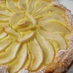 Crostata ricotta e pere con gocce di cioccolato