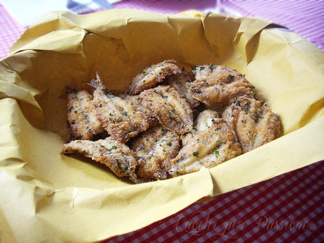 Sardine Fritte con Panure aromatica