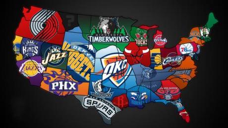 Mappa NBA