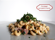 Cavatappi speck rucola