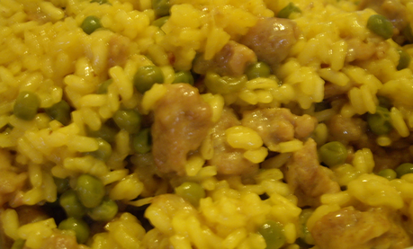 Bimby, Risotto Piselli e Salsiccia