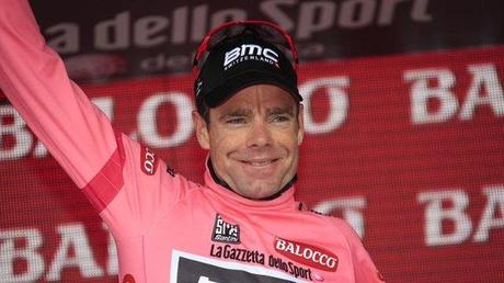 evans maglia rosa giro 2014 PRIMA SETTIMANA GIRO DITALIA 2014 NEL SEGNO DI CADEL EVANS