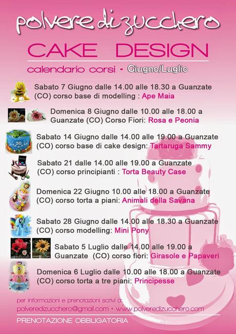 corso cake design como varese milano lecco chiasso lugano ticino polvere di zucchero