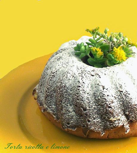 La torta ricotta e limone e un acido omicidio