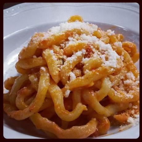 Pici all'amatriciana